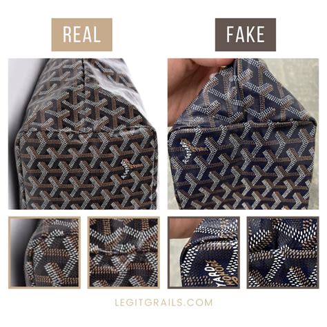 fake vs real goyard wallet|how to authenticate goyard.